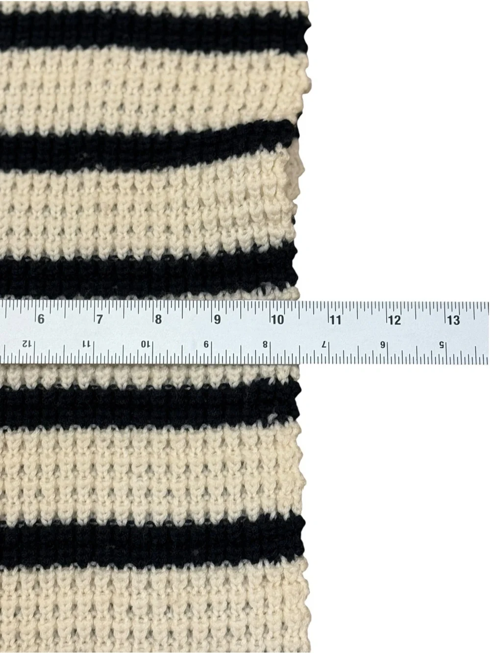 J.Crew Wool Infinity Scarf Navy Ivory Striped Breton Classic Preppy Outdoor